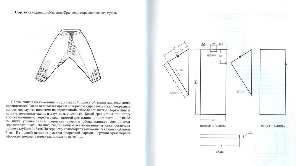 Порты мужские славянские выкройка Подборка выкроек традиционной одежды: Новости магазинов в журнале Ярмарки Мастер