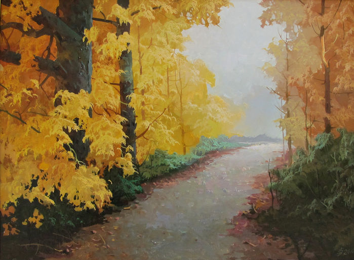 Виктор Александрович Быков – известный российский пейзажист ., фото № 26