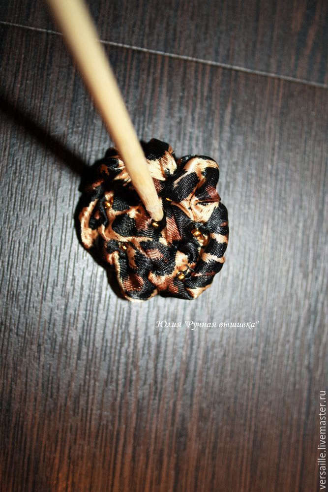 Делаем брошь «Леопард» в технике «жмурения», фото № 19 Делаем брошь «Леопард» в технике «жмурения», фото № 19