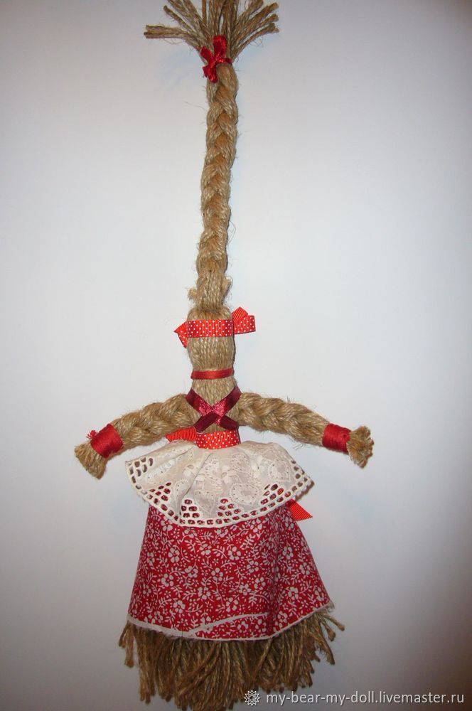Изготовление старославянских оберегов - кукол из ниток, фото № 3