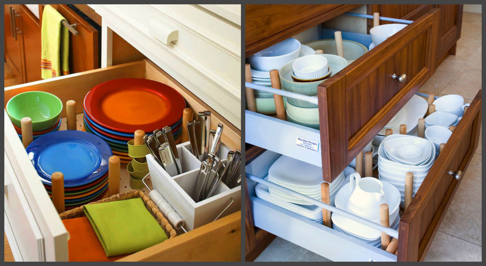 Интересные варианты хранения посуды: 65 фото-идей: Идеи и вдохновение вжурнале Ярмарки Мастеров