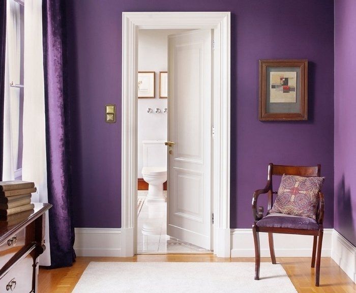 Жизнь в фиолетовом цвете 27 стильных сочетаний в интерьере, фото № 17