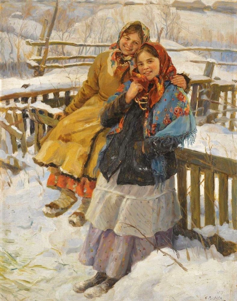 Сказочные зимние пейзажи русских художников, фото № 22