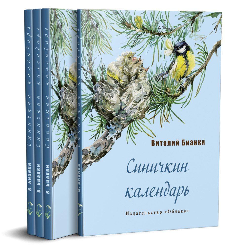 Синичкин календарь читать бианки с картинками