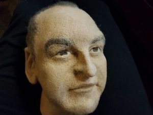 Как сделать лицо куклы гладким