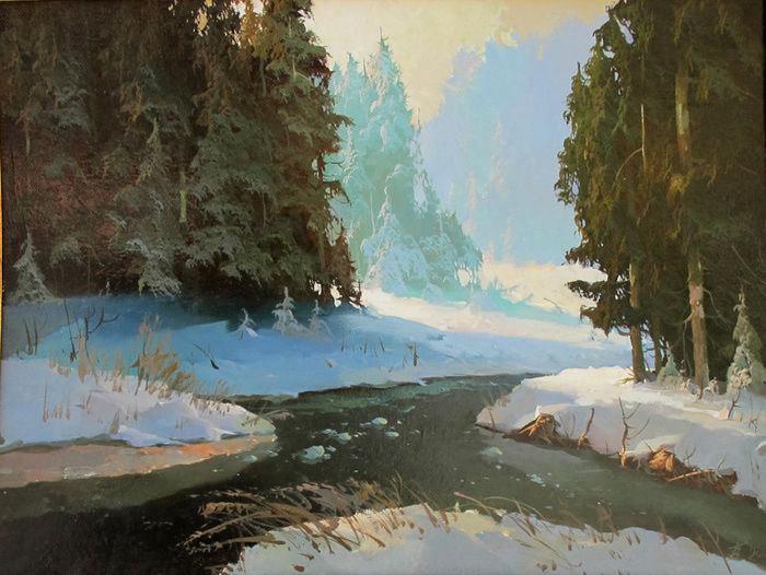 Виктор Александрович Быков – известный российский пейзажист ., фото № 28