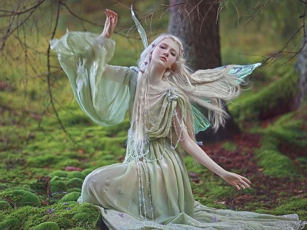 Завораживающий мир лесных фей от Agnieszka Lorek | Ярмарка Мастеров - ручная работа, handmade