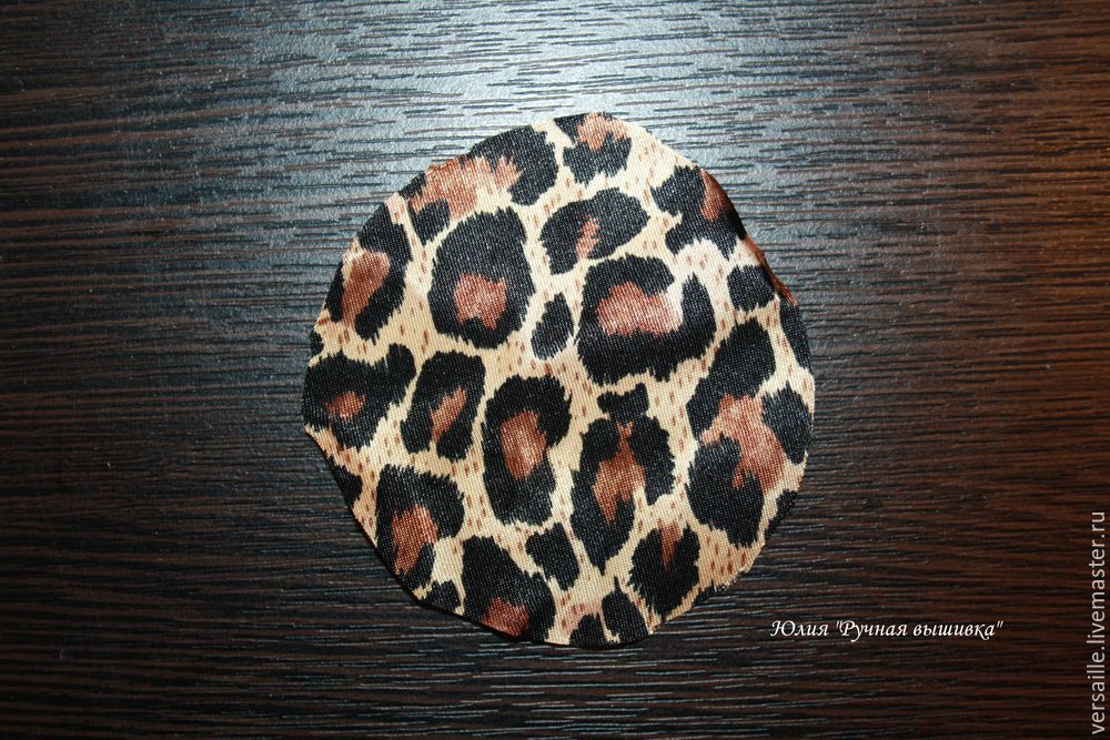 Делаем брошь «Леопард» в технике «жмурения», фото № 4 Делаем брошь «Леопард» в технике «жмурения», фото № 4