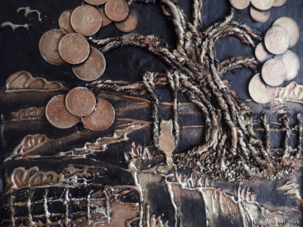 Свадебный подарок-талисман: денежное дерево