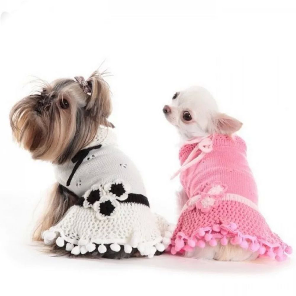 Вязаная одежда для маленьких собак