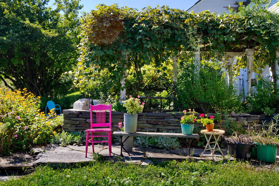 Обои Сады Деревья Трава Скамейка Природа Картинка #412996 Скачать Outdoor garden