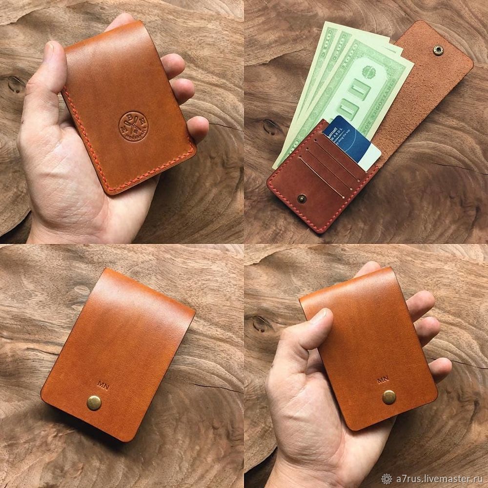 Painting A Leather Wallet (My Process) 