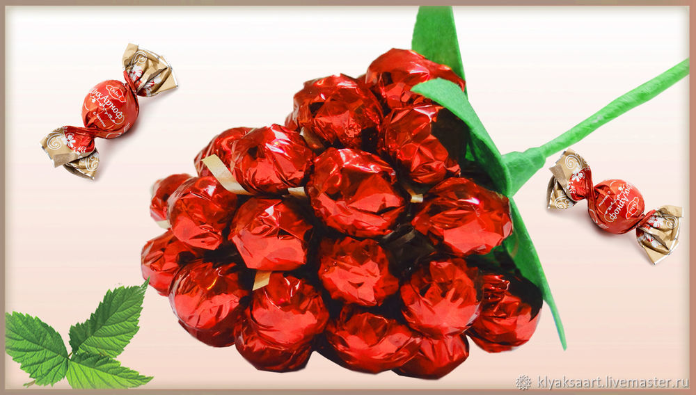 Цветок из конфет своими руками: создаем сладкий и красивый подарок