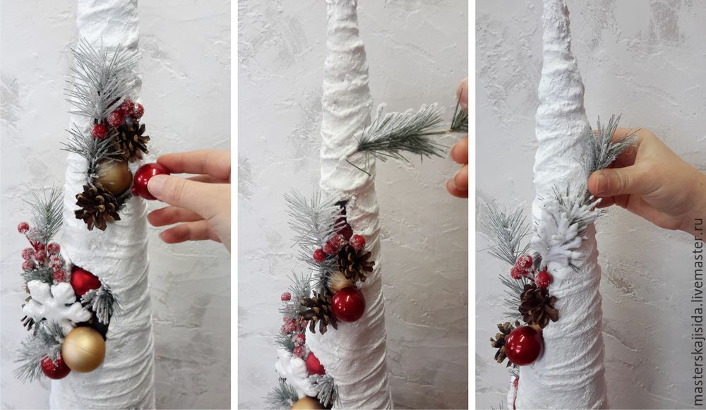 новогодняя елка из штукатурки. как сделать заснеженную елку своими руками. новогодняя елка из ватмана. как сделать снежную елку своими руками дома. покрасить елку искусственным снегом.