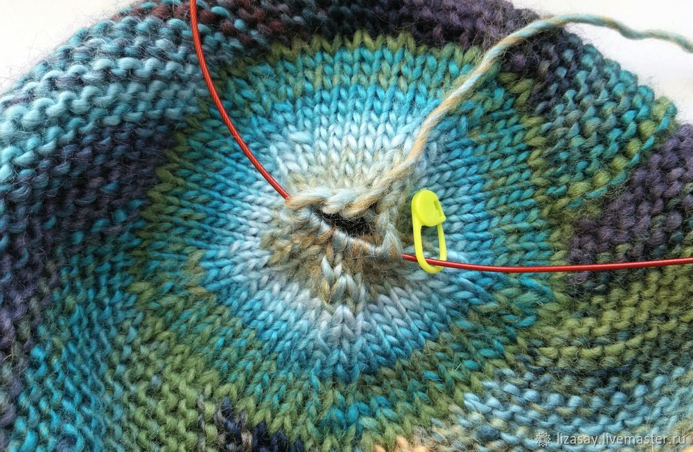 Вяжем шапку «Диагональ» своими руками, фото № 8