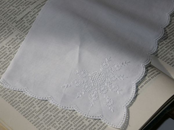 Носовой платок: прошлое и настоящее | Ярмарка Мастеров - ручная работа, handmade