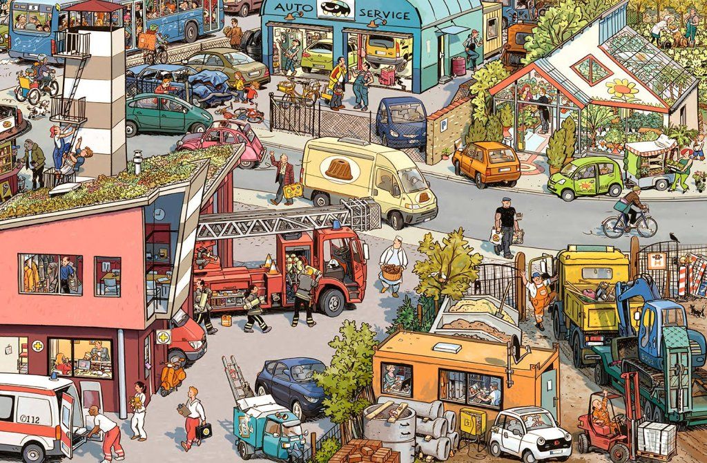 15 Illustrations You Want To Get Lost In By Peter Knorr: Entertaining 