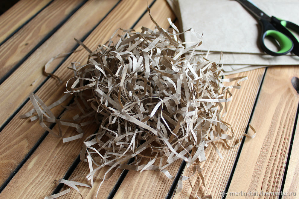 Making Lowcost Paper Filler Журнал Ярмарки Мастеров