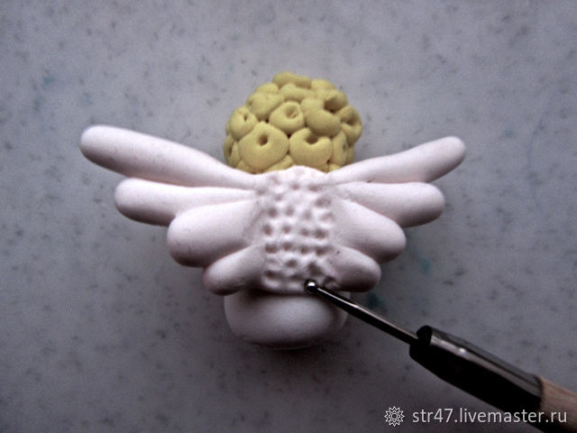 Делаем ангела из полимерной глины, фото № 26