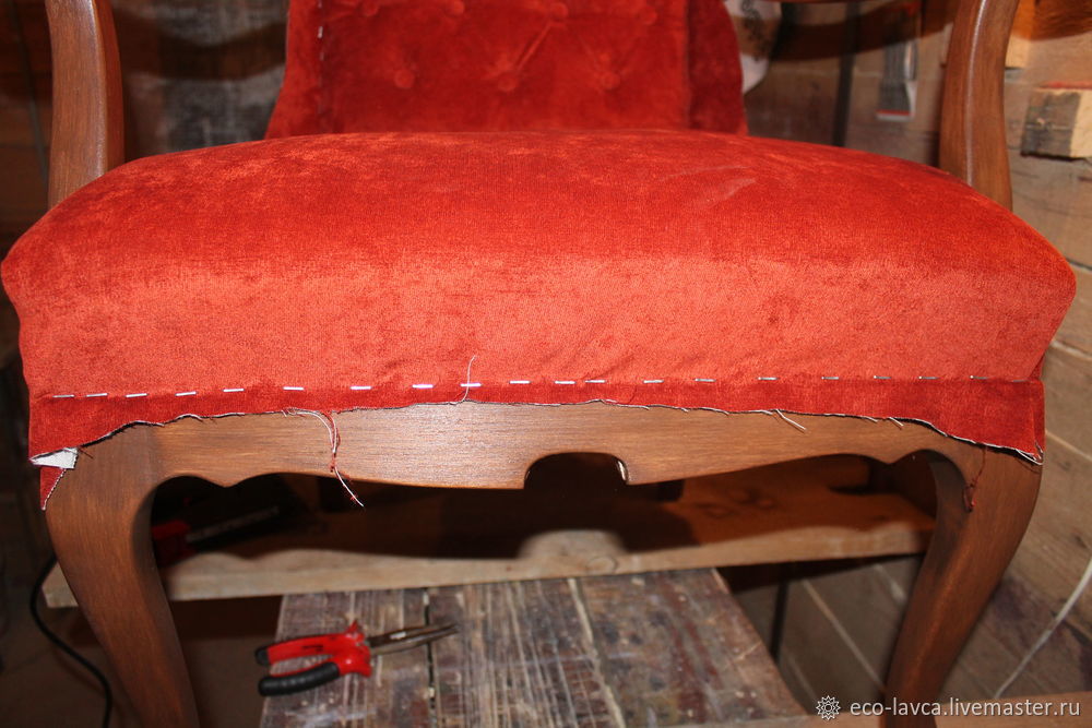Druhý život. Restaurování starého křesla, foto č. 22
