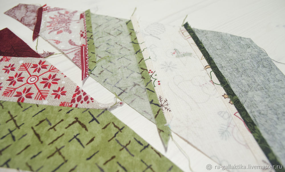 Шьем юбку для елки в стиле пэчворк, фото № 9 Шьем юбку для елки в стиле пэчворк, фото № 9