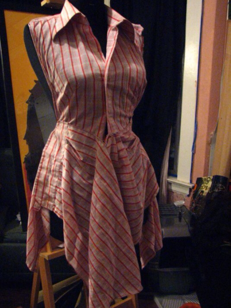 5 летних блуз и платьев из старой мужской рубашки - фотодетки.рф
