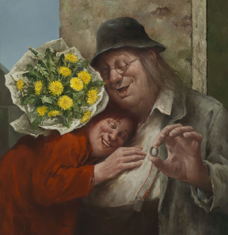 Marius van dokkum художник картины