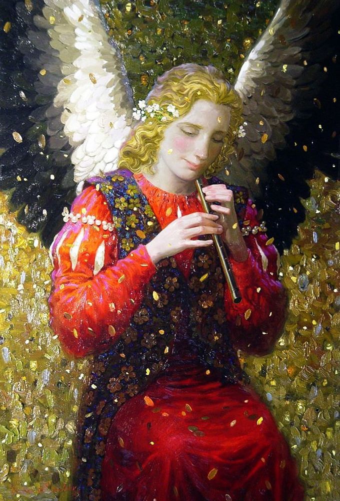 Светлые ангелы художника Виктора Низовцева, фото № 11