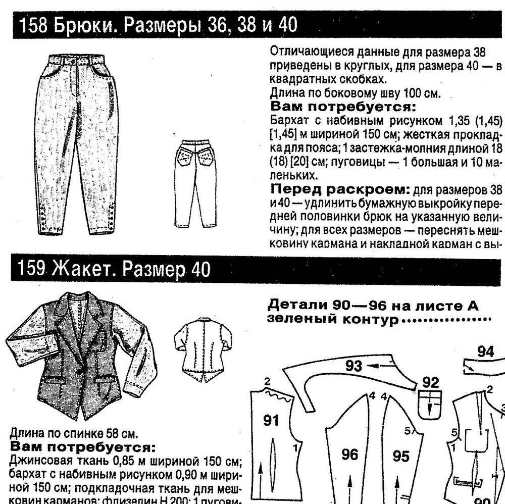 Технические рисунки бурда по годам