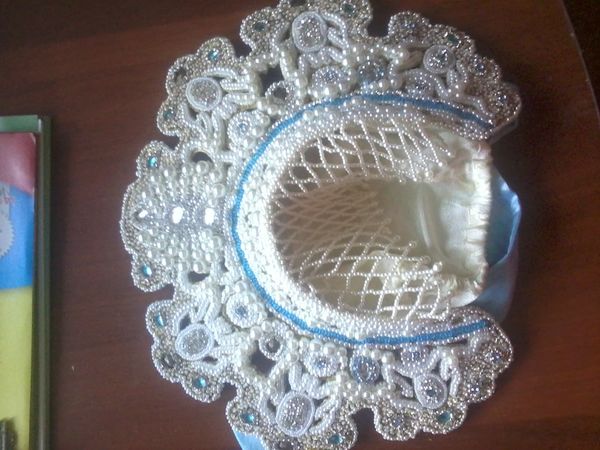 Делаем кокошник для Снегурочки | Ярмарка Мастеров - ручная работа, handmade