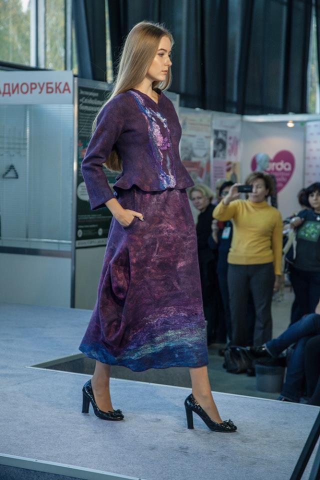 нуно-платьяфестиваль войлока нуно-платья