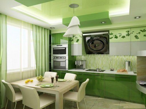 Кухни зеленого цвета – фото в интерьере и идеи дизайна
