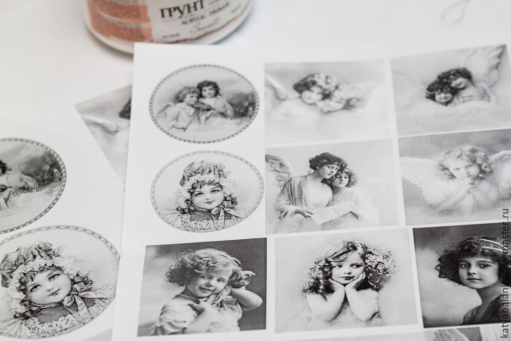 Создаем винтажный ёлочный шар, фото № 5