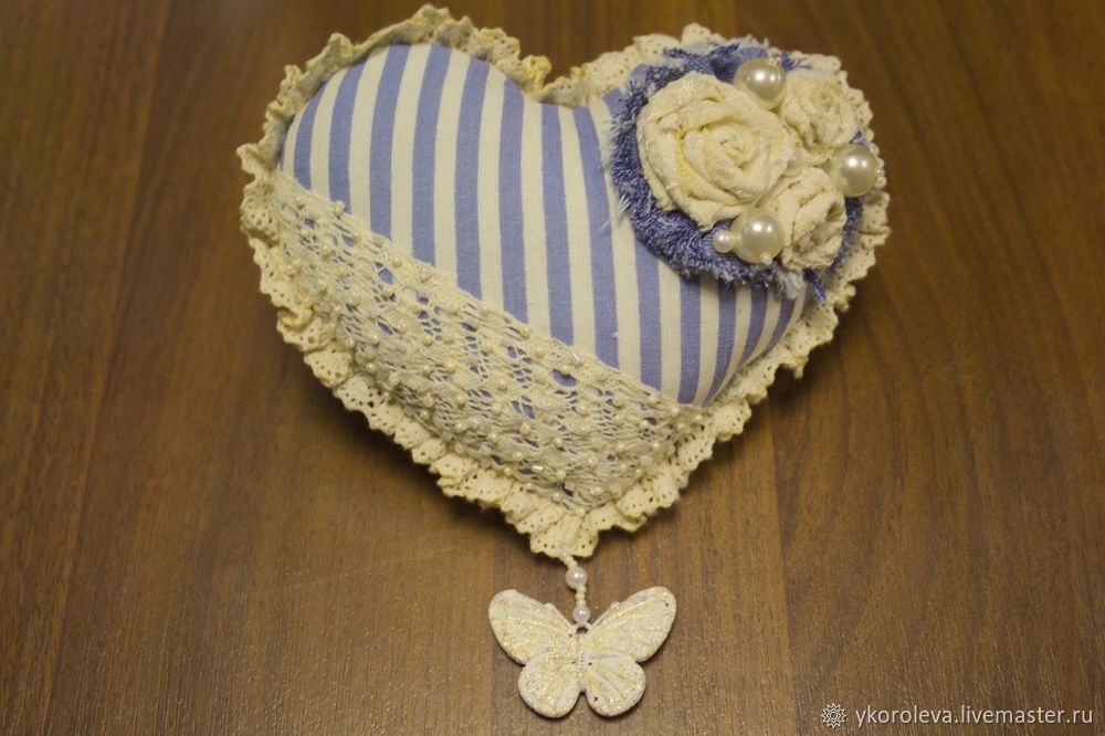 Сердечки из ткани своими руками: валентинки для второй половинки!