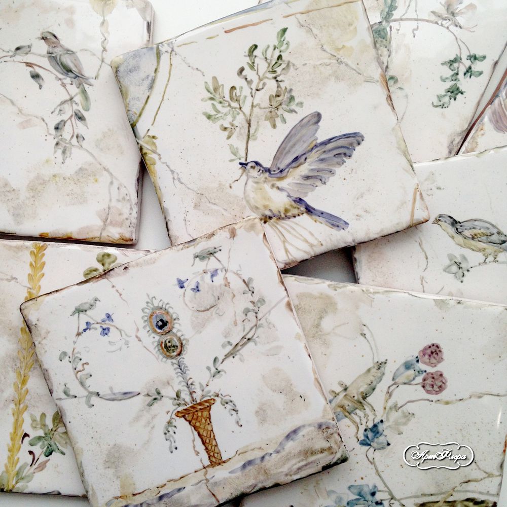 надглазурная роспись надглазурная роспись