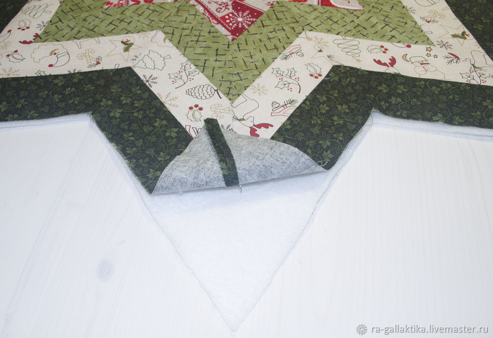 Шьем юбку для елки в стиле пэчворк, фото № 16 Шьем юбку для елки в стиле пэчворк, фото № 16
