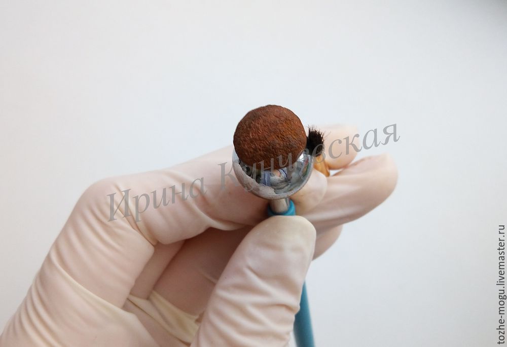 Миниатюрные грибочки «Боровички» из полимерной глины, фото № 25