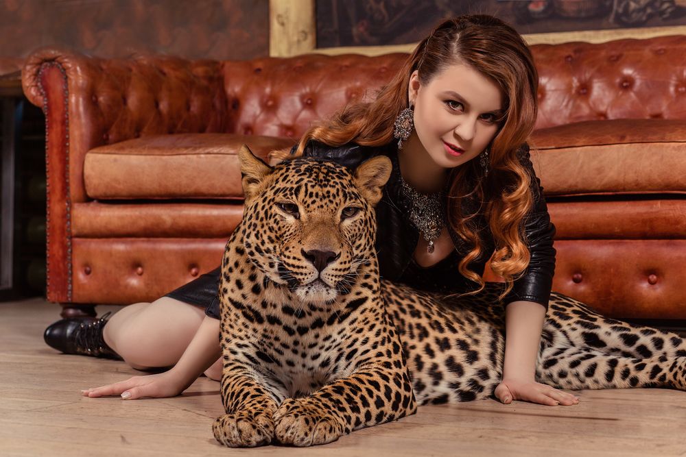 Фотосессия В Леопардовом Платье фото 13
