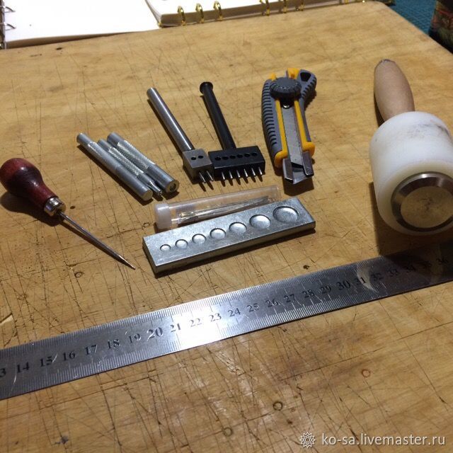 Делаем кожаный блокнот-органайзер формата А4, фото № 1