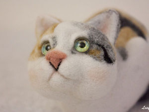 Валяем кошечку Лизу | Ярмарка Мастеров - ручная работа, handmade Валяем кошечку Лизу | Ярмарка Мастеров - ручная работа, handmade