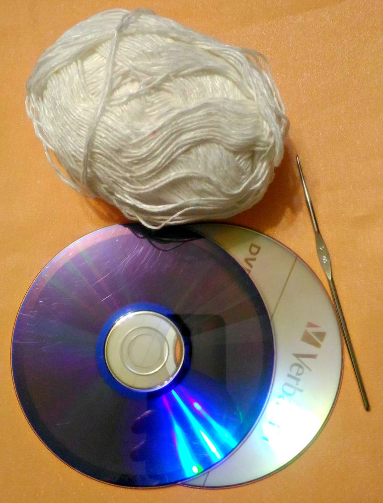 Изонить. Панно из CD дисков в этнографическом стиле. Мастер-класс с пошаговыми фото