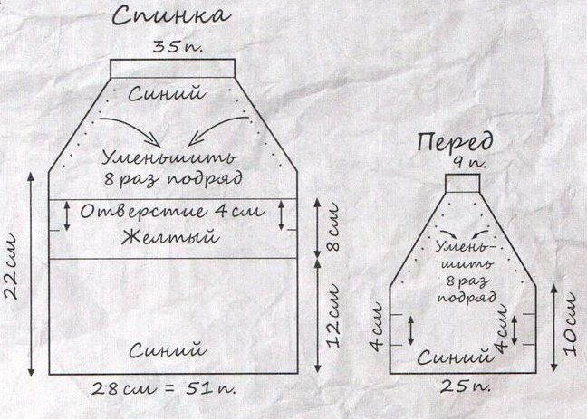 6.7 *Вяжем для собак #1 - Honden truien, Honden en Trui
