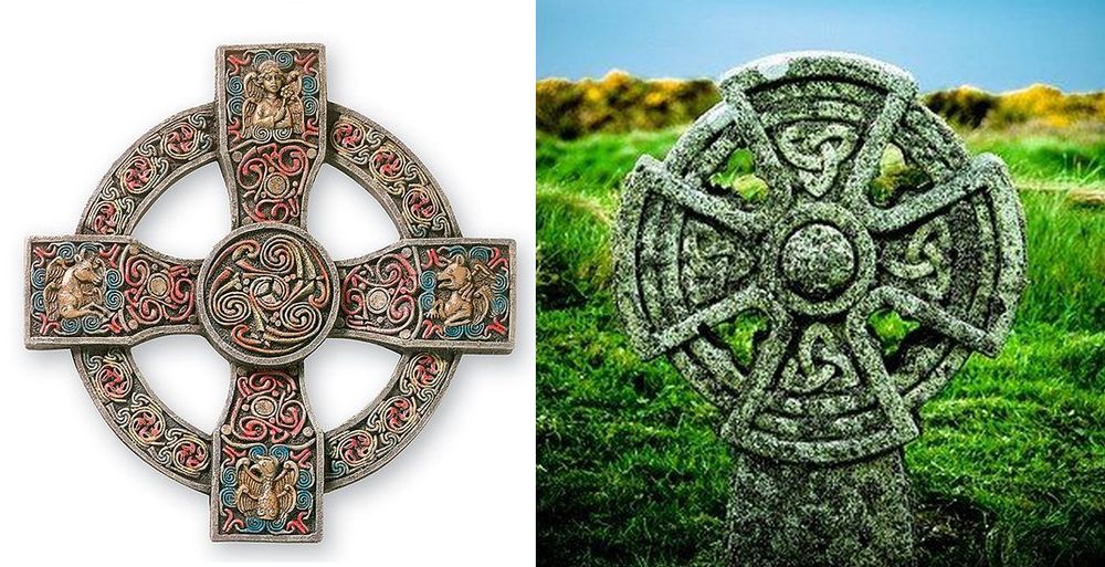 Обзор товара Серьги кольца конго стальные женские Кельтский орнамент
