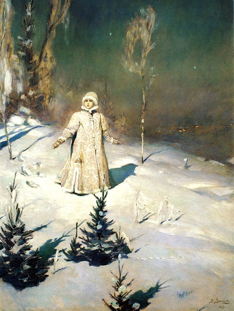 Сказочные зимние пейзажи русских художников, фото № 28