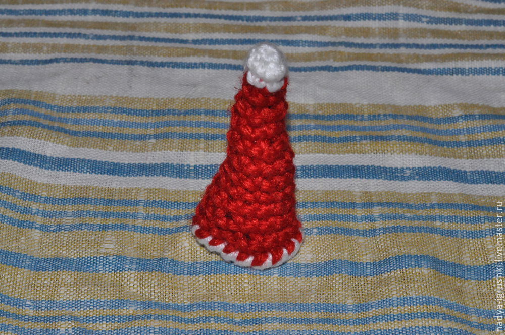 Как связать милого новогоднего оленя, фото № 14