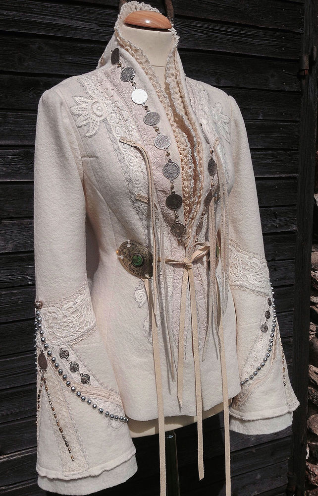 Beauty Hunt: Coats with Decorative Embroidery and Interesting Trim ...