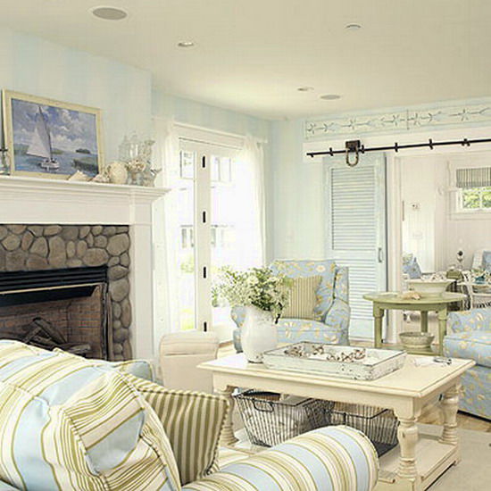 Modrý obývací pokoj, foto č. 26