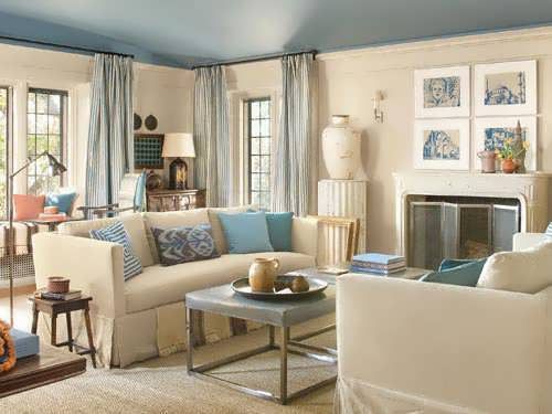 Modrý obývací pokoj, foto č. 25