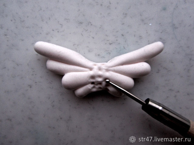 Делаем ангела из полимерной глины, фото № 25