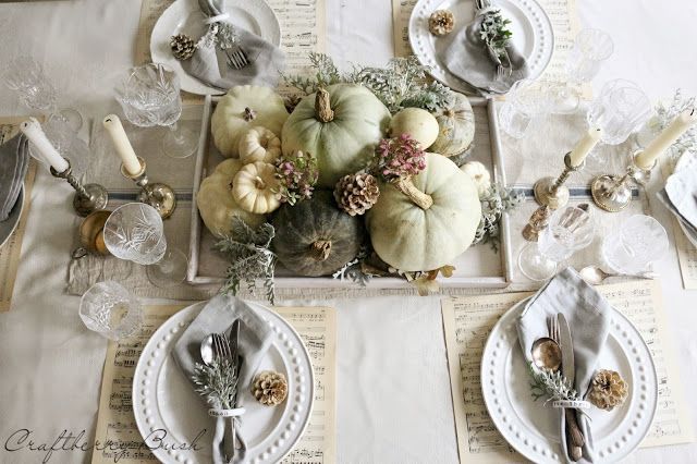 Craftberry Bush: Fall Tablescape